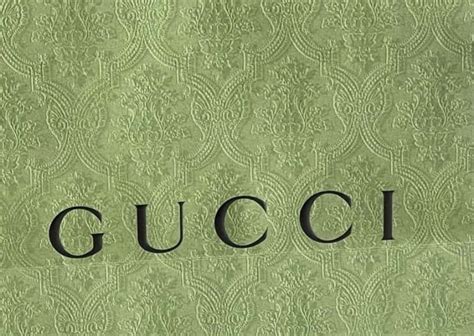 gucci green background